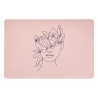 SET DE TABLE VISAGE ABSTRAIT 45 X 30 CM ROSE