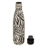 BOUTEILLE ISOTHERME WILD 0,5L. INOX ZEBRE