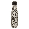 BOUTEILLE ISOTHERME WILD 0,5L. INOX ZEBRE