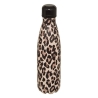 BOUTEILLE ISOTHERME WILD 0,5L. INOX LÉOPARD