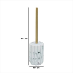 Brosse WC Marby D. 10,5 x H. 42,3 cm blanc