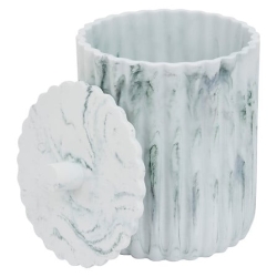 Poubelle 5 l. Marby D. 19,2 x H. 26 cm blanc