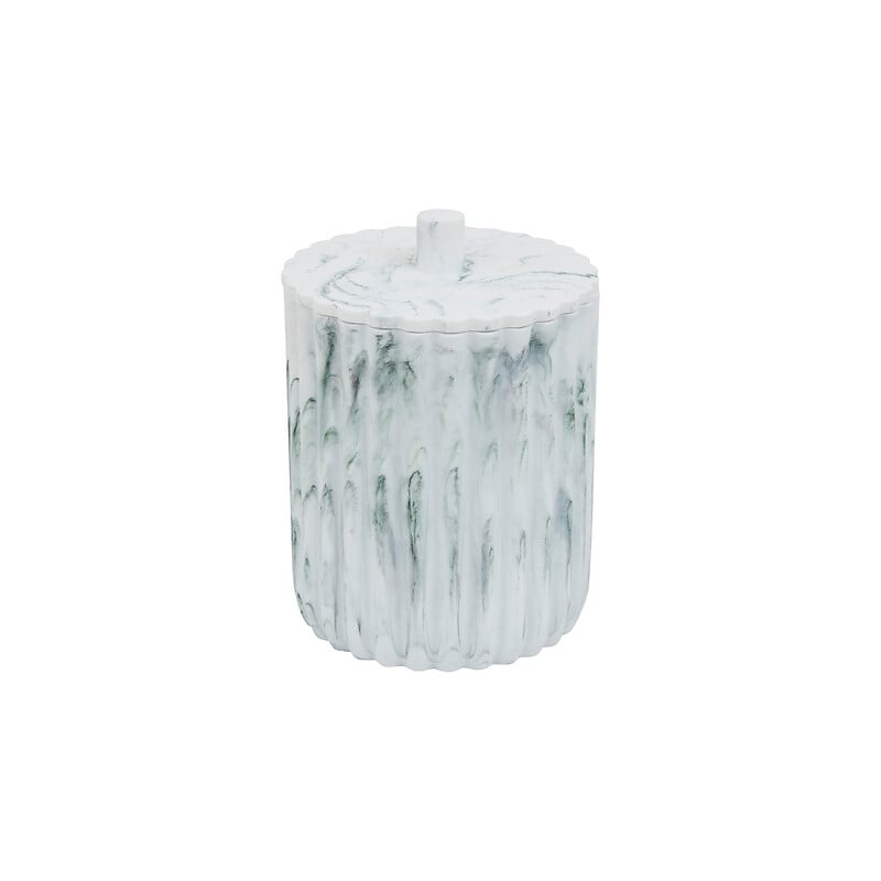 Poubelle 5 l. Marby D. 19,2 x H. 26 cm blanc