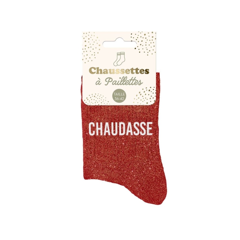 Chaussettes Paillettes Chaudasse