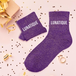 Chaussettes Paillettes Lunatique