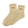Chaussettes Paillettes Relou beige