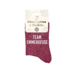 Chaussettes Paillettes Team...