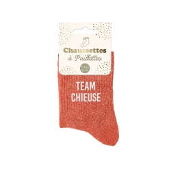 Chaussettes Paillettes Team...