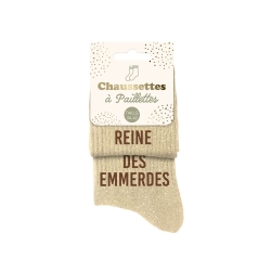 Chaussettes Paillettes Duo...