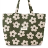 Sac Cabas Velours Cotele Motifs Boheme