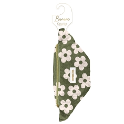SAC BANANE VELOURS COTELE...