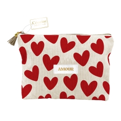 POCHETTE VELOURS COTELE...