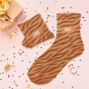 Chaussettes Paillettes Chic zèbre