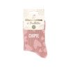 Chaussettes Paillettes Chipie coeurs rose