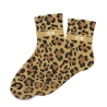 Chaussettes Paillettes Feline léopard