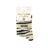 Chaussettes Paillettes Sauvage motif tigré