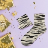 Chaussettes Paillettes Sauvage motif tigré
