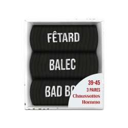 Coffret Trio Chaussettes...