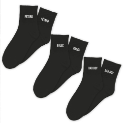 Coffret Trio Chaussettes Homme Fetard Noir En stock Nouveauté