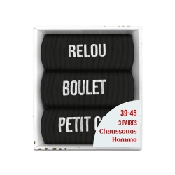 Coffret Trio Chaussettes...