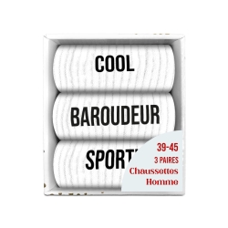 Coffret Trio Chaussettes...