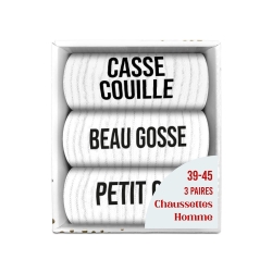 Coffret Trio Chaussettes...