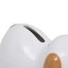 Tirelire chien Scott long 15 cm céramique