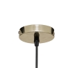 Suspension Phylas diam 37,5 cm verre transparent