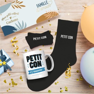 Coffret mug chaussettes petit con
