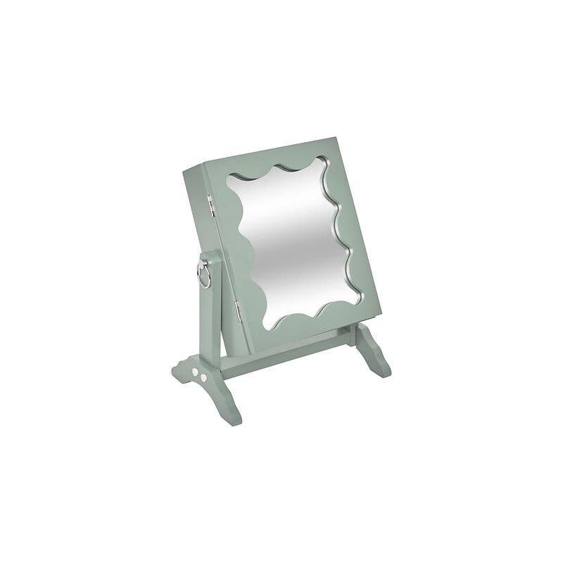 ARMOIRE BIJOUX BOIS CHERI H22 VERT