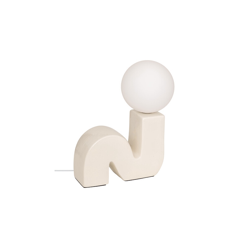 Lampe Sibil haut 35,5 cm argile