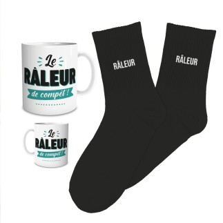Coffret mug chaussettes raleur