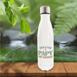 Gourde isotherme meilleur papy du monde