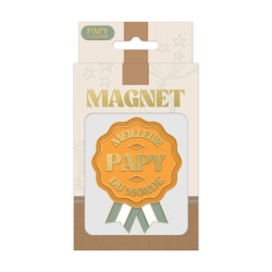 Magnet meilleur papy du monde