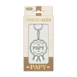 Porte clés meilleur papy du...