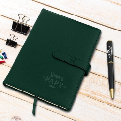 Coffret carnet notes+stylo "papy"