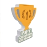 Papy champion du monde deco bois