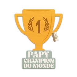 Papy champion du monde deco...