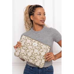 Pochette ordinateur coton...