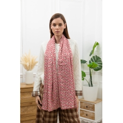 Foulard imprimé mini coeurs...