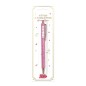 Stylo paillettes rose connasse