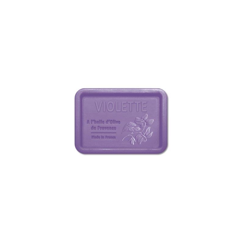 Savon rectangulaire 120 g - Violette