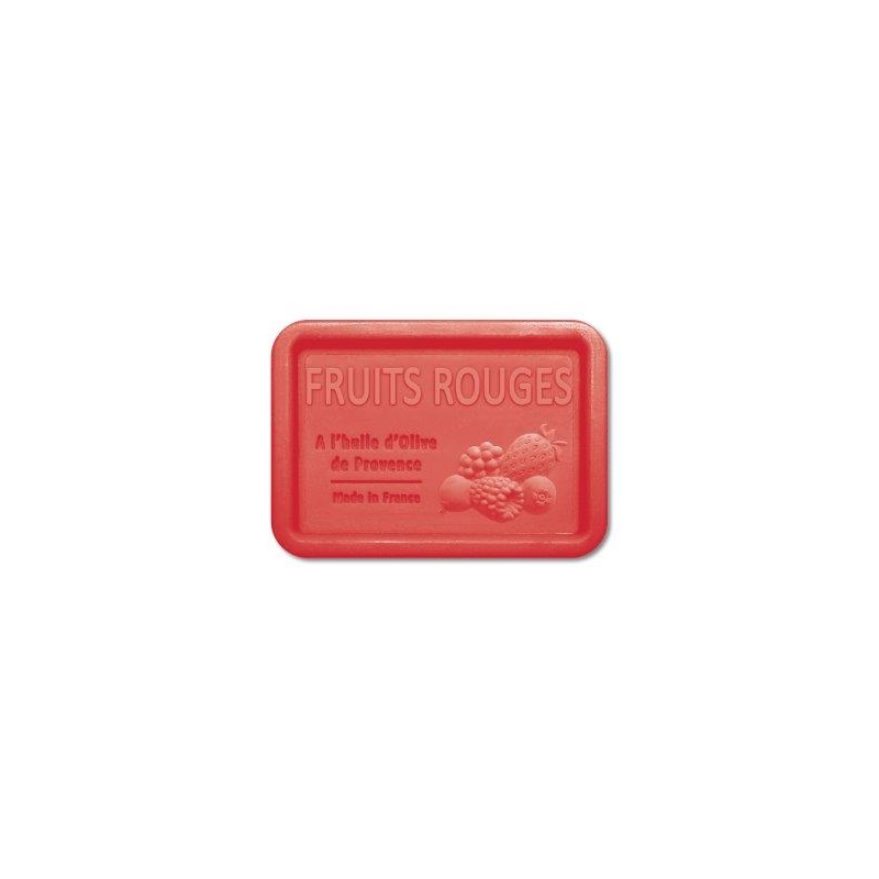 Savon rectangulaire 120 g - Fruits Rouges