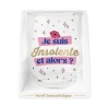 Verre rond insolente