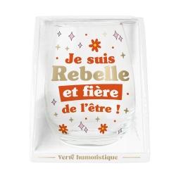 Verre rond rebelle