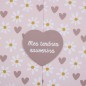 Coffret de naissance souvenirs cœurs rose