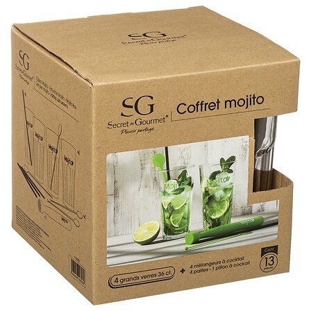 Coffret mojito 13 pièces