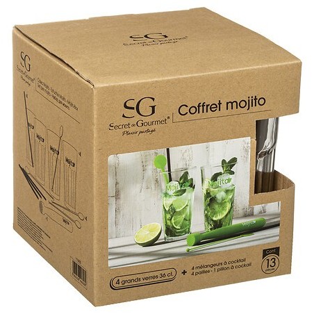 Coffret mojito 13 pièces