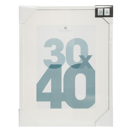 Cadre photo Manu 30x40cm blanc