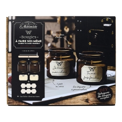 COFFRET DIY BOUGIE APOTHICAIRE A FAIRE SOI MEME